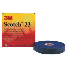 Scotch Rubber Splicing Tapes 23, 20 ft x 3/4 in, Black