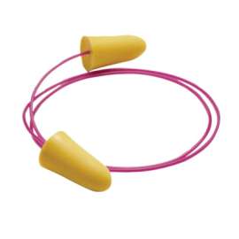 Softies Foam Earplugs, Foam, Orange, Corded