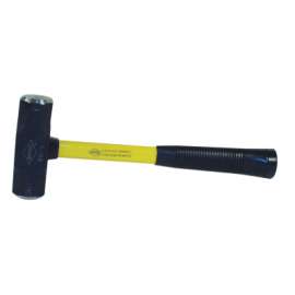 Blacksmith's Double-Face Steel-Head Sledge Hammer, 2 lb, 14 in Classic Handle