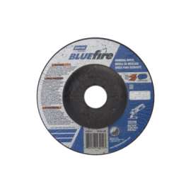 BlueFire Depressed Center Wheels, 4 1/2" Dia, 7/8" Arbor, 1/4" Thick, 24 Grit