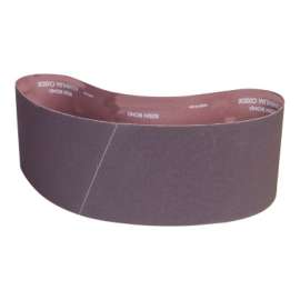 Metalite Benchstand Coated-Cotton Belts, 6 in x 48 in, 80, Aluminum Oxide