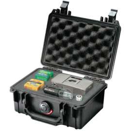 Protector Case Series Small Case, 1120 WF/WL, 0.07 ft³, 7.29 in L x 4.78 in W x 3.33 in H Interior, Black