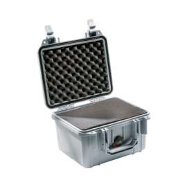 Protector Case Series Small Case, 1300 WF/WL, 0.23 ft³, 9.17 in L x 7.00 in W x 6.12 in H Interior, Silver