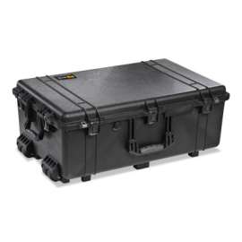 1150 Protector Cases, 3.08cu ft, 28.57 in x 17.52 in x 10.65 in, Black