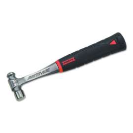 Anti-Vibe Ball Pein Hammers, Straight Handle, 10 in, Steel