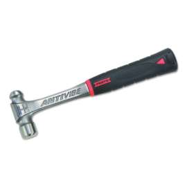 Anti-Vibe Ball Pein Hammers, Straight Handle, 11 in, Steel