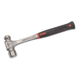 Anti-Vibe Ball Pein Hammers, Straight Handle, 13 25/32 in, Steel