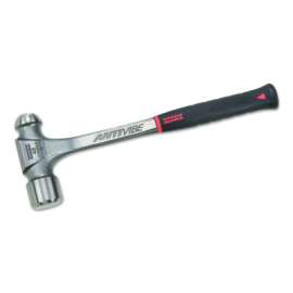 Anti-Vibe Ball Pein Hammers, Straight Handle, 15 3/4 in, Steel