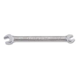 Open End Wrench, 3/16 in, 1/4 in Opening, 3-7/8 in Long, Chrome
