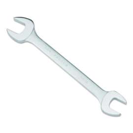 Open End Wrenches, 11/16 in; 25/32 in Opening, 10 1/8 in Long, Chrome