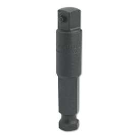 Hex Shank Extensions, 3/8 in (male square); 7/16 in (male hex) drive, 2 3/4 in