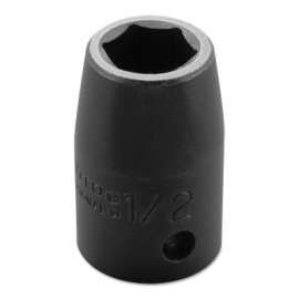 Torqueplus Impact Sockets, 1/2 in Drive, 1/2 in Opening, 6 Points
