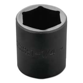 Torqueplus Impact Sockets, 1/2 in Drive, 1 1/4 in Opening, 6 Points