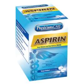 PhysiciansCare® Aspirin, 325 mg, 2 pk/125 pk per Box