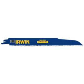 IRWIN 372960 Reciprocating Saw Blade, 10 TPI, Bi-Metal Cutting Edge