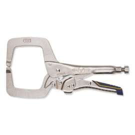 Locking C-Clamps with Regular Tips, Vise Grip, 2 5/8 in Throat Depth