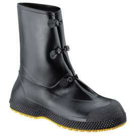 SF Mid Overboots, Size X-Large, 12 in H, PVC, Black