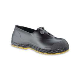 SF Slip-On Overboots, Large, 4 in H, PVC, Black