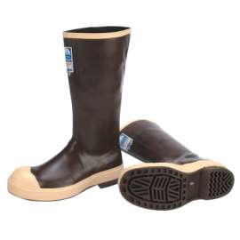 Neoprene III Steel Toe Boots, 16 in H, Size 9, Copper/Tan