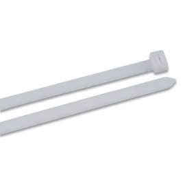 Heavy-Duty Cable Ties, 175 lb Tensile Strength, 0.35 in x 18 in, Natural