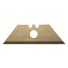 Utility Knife Razor Blade, 2-7/16 in L, Steel, 5 per card