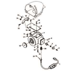 K-75, K-1500 A & B Drain Cleaning Machine Toggle Switch
