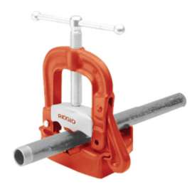 Bench Yoke Vises, Cast Iron, 3 in Pipe Cap.