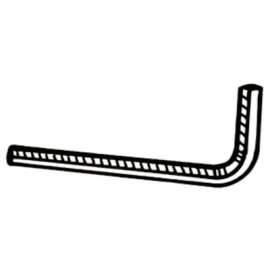 Drain Cleaner Accessories, 5/32 Hex Key, E453