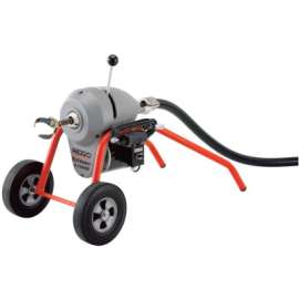 Model K-1500SP Drain Cleaners, 600 rpm, 2 in-10 in Pipe Dia.