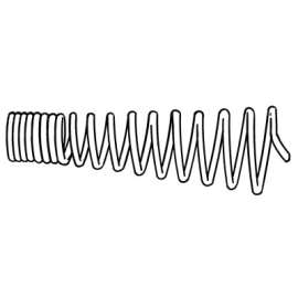 Drain Cleaner Cable, 1/4 in x 25 ft, Bulb Auger