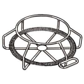 Drain Cleaner Cable Carrier, Holds 75 ft of 7/8 in Cable, C-10