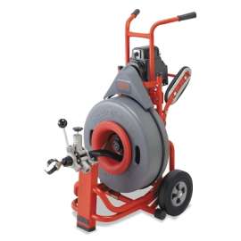 Model K-7500 Drain Cleaners, 200 rpm, 3 in-10 in Pipe Dia., with C-100