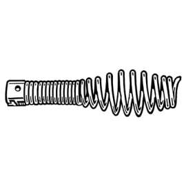 Drain Cleaner Tools, Bulb Auger, 7/8 in, for 3/8 in Cable, T-203