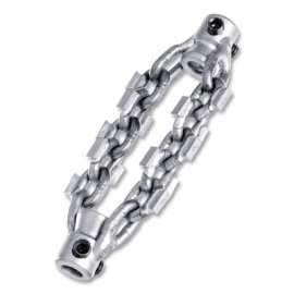 FlexShaft Penetrating Head Chain Knocker, 1/4 in Cable dia, 50 ft L, 2-Chain, 2 in Pipes