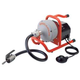 Model K-40 Drain Cleaner, 320 RPM, 3/4 in to 2-1/2 in Pipe Diameter