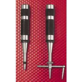 Automatic Center Punches, 4 in L, 7/16 in Tip, Steel