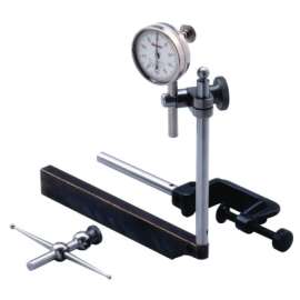 196 Series Universal Back-Plunger Dial Test Indicator, 0-100, Adptr/Attach/Case