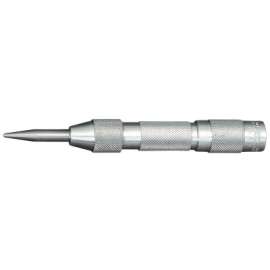 Automatic Center Punch, 5 in L, 5/8 in Tip, Aluminum