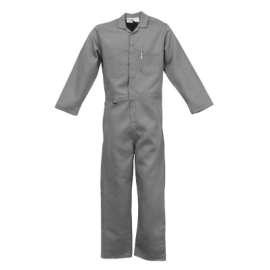 681 Full-Featured Contractor Style FR Coveralls, Gray, XX-Large