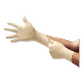 Diamond Grip MF-300 Latex Powder-Free Disposable Gloves, X-Small, Natural
