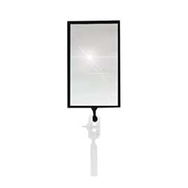 Inspection Mirror Refill, Oval, 1 in W x 2 in L
