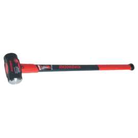 Sledge Hammers, 6 lb, 34 1/4 in Fiberglass Handle
