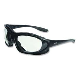 Seismic Reading Magnifier Sealed Eyewear, Clear Lens, Anti-Fog, Black Frame