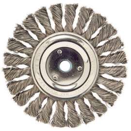Cable Twist Knot Wire Wheel, 6 in D