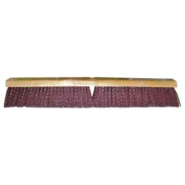 Vortec Pro® Garage Brush Combo Pack, 18 in, 4 in Trim, Maroon Polypropylene