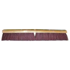 Vortec Pro Garage Brush Combo Packs, 24 in, 4 in Trim, Maroon Polypropylene