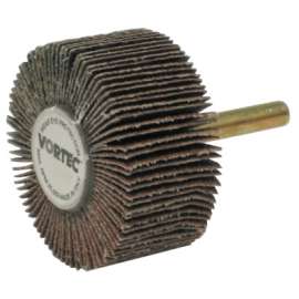 Vortec Pro® Mounted Flap Wheels, 1 in, 120 Grit, 30,000 rpm