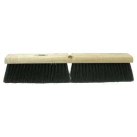 Tampico Medium Sweep Brushes, 16 in Hardwood Block, 3 in Trim