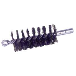 1-1/2" Single Spiral Flue Brush, .012 Steel Fill