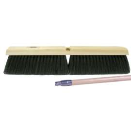 Coarse Sweeping Brush, 24 in Hardwood Block, 3 in Trim, Tampico Fill/Wire Center